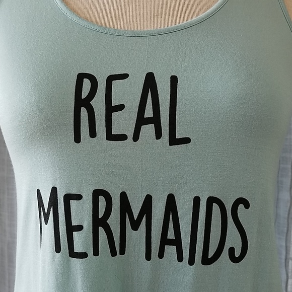 Real Mermaids Smoke Seaweed Tank - Picture 2 of 3